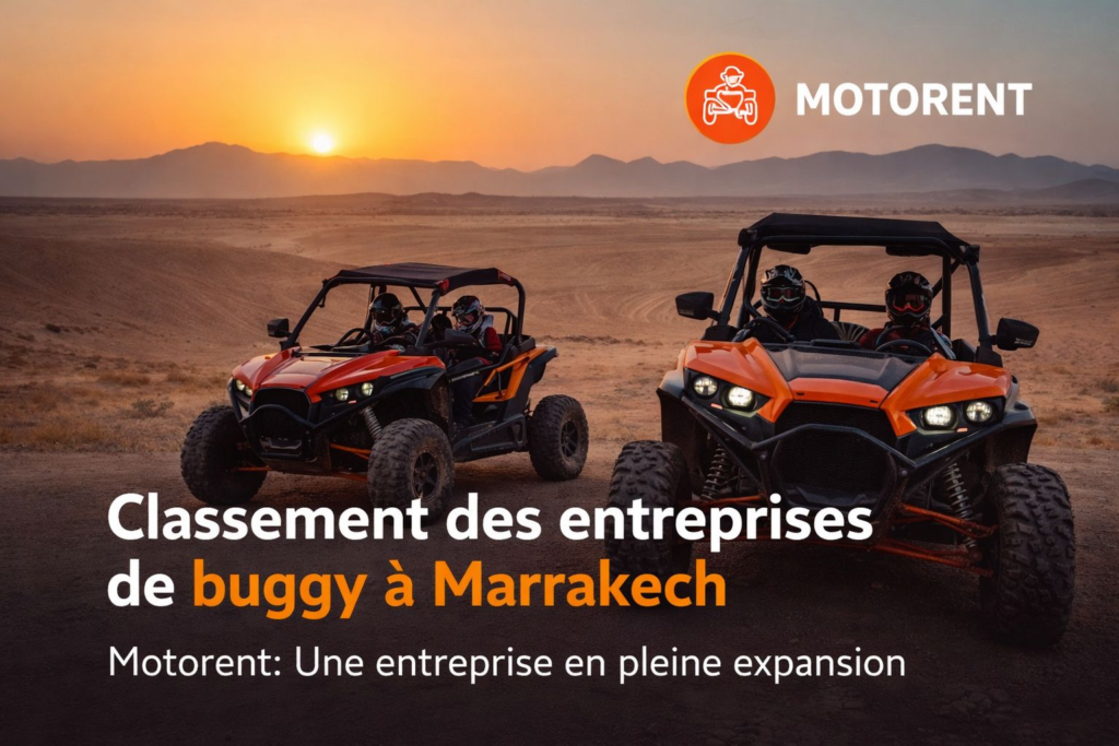 2 buggy dans le désert, Entreprises de Location au Maroc à Connaître